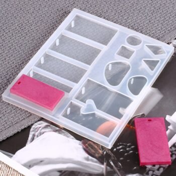 Multi-Shape Resin Picture Keychain Mold