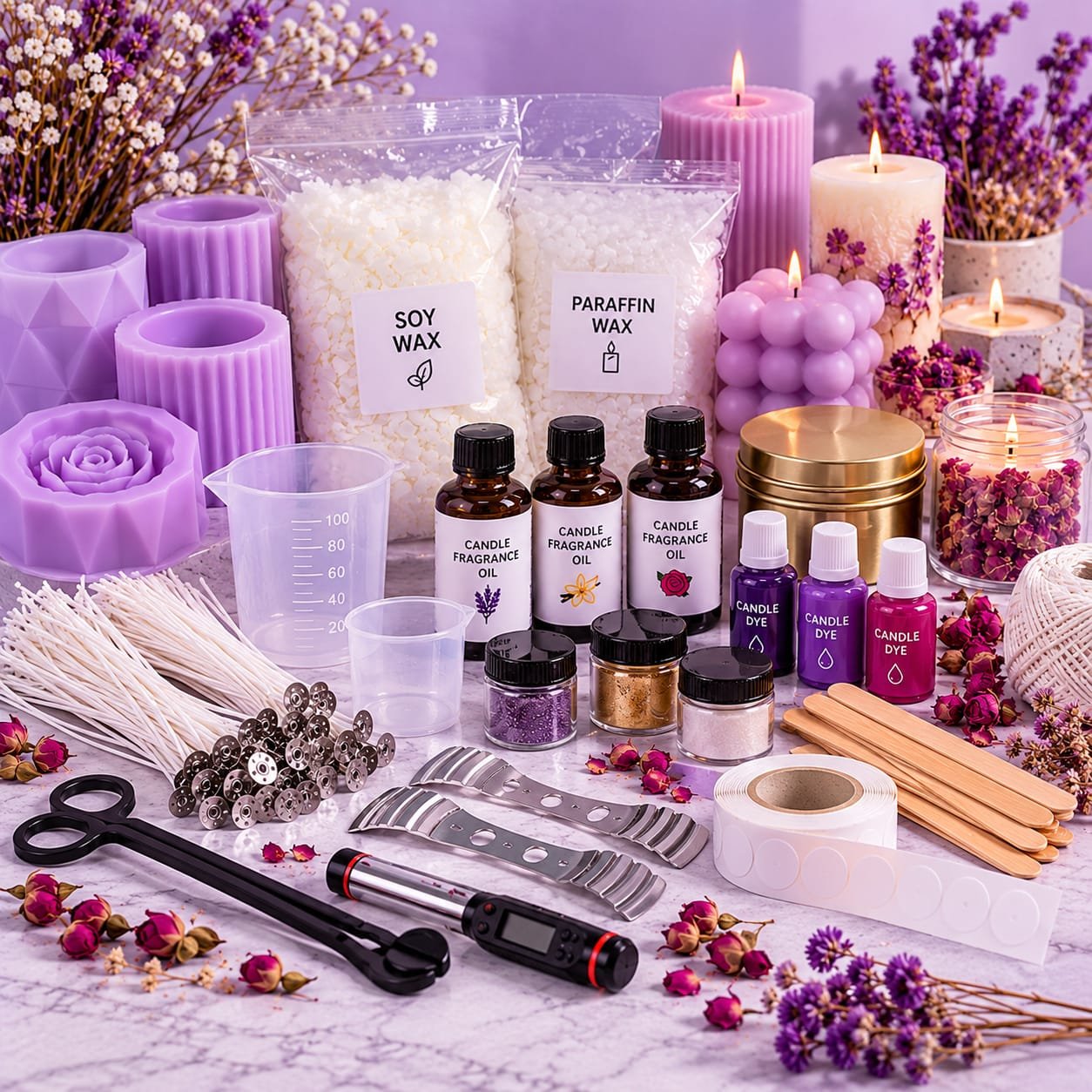 Candle Art Supplies